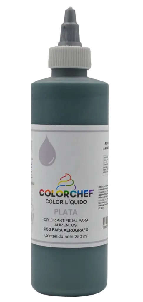 COLORCHEF LIQUIDO PLATA 250 ML