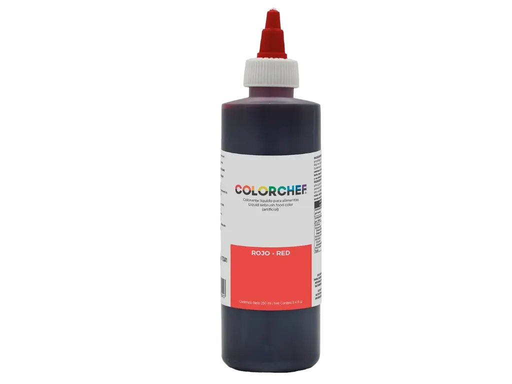 COLORCHEF LIQUIDO ROJO 250 ML