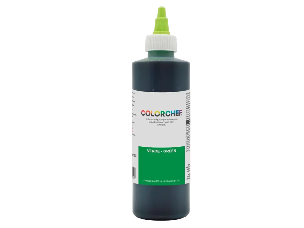 COLORCHEF LIQUIDO VERDE 250 ML