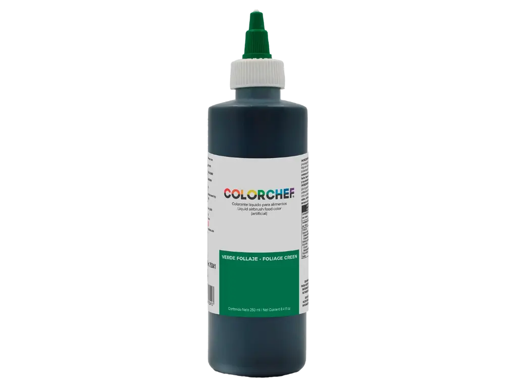 COLORCHEF LIQ VERDE FOLLAJE 250 ML