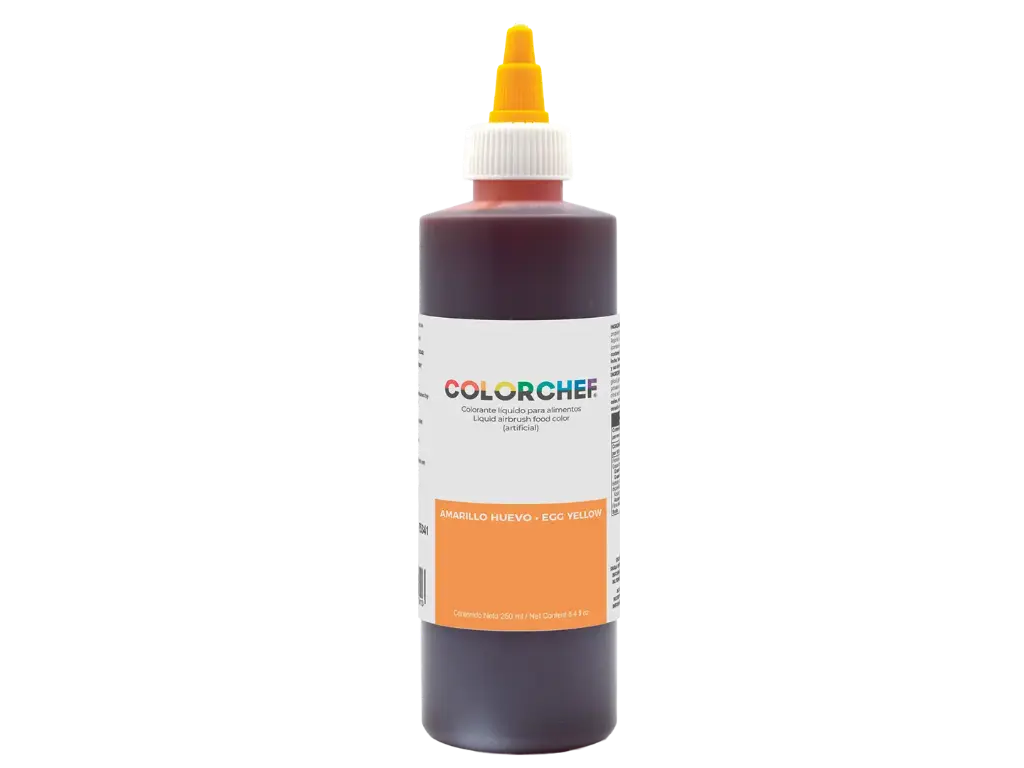 [75332] COLORCHEF LIQUIDO AMARILLO 250 ML