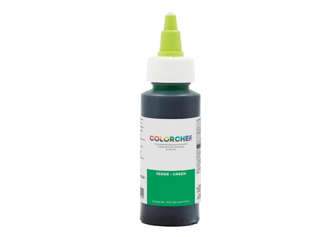 COLORCHEF LIQUIDO VERDE 60 ML