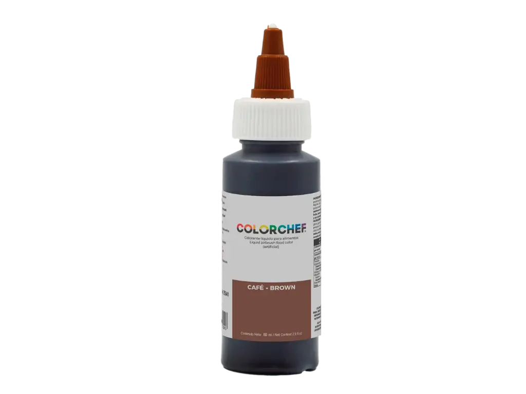 COLORCHEF LIQUIDO CAFE 60 ML