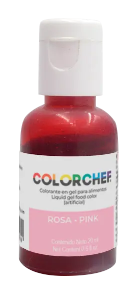 COLORCHEF GEL ROSA 20 ML