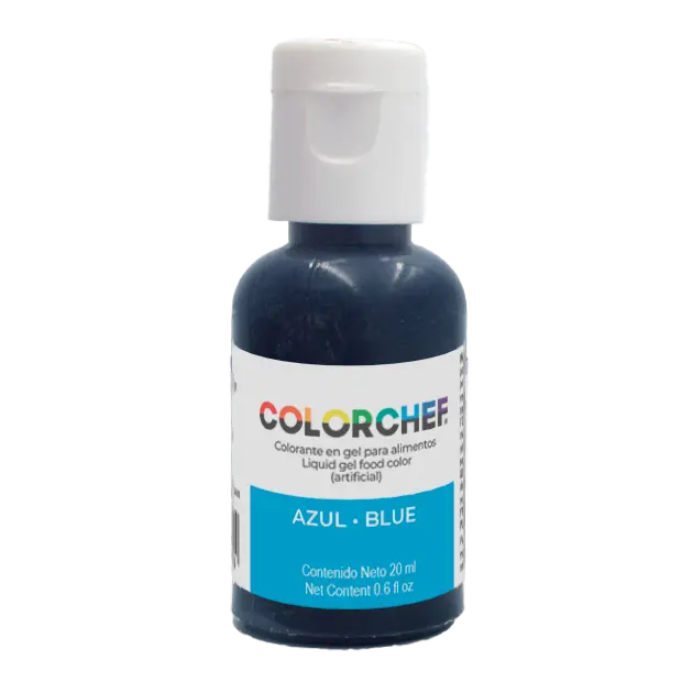 COLORCHEF GEL AZUL 20 ML