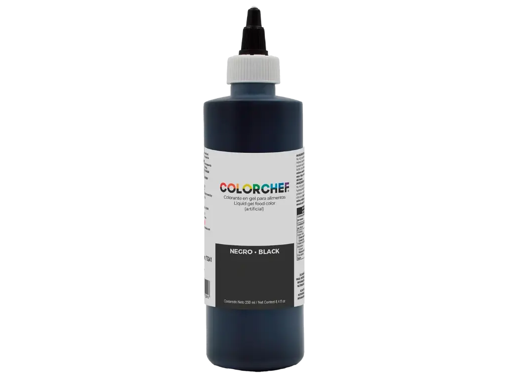 COLORCHEF GEL NEGRO 250 ML