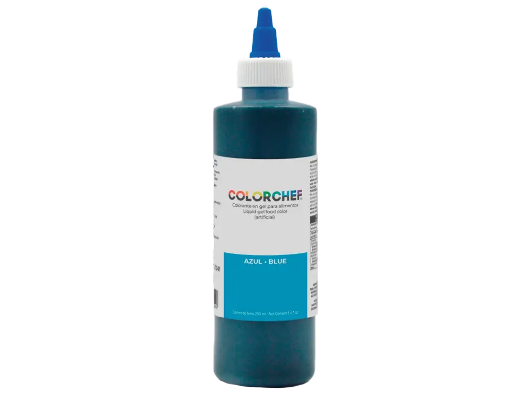 COLORCHEF GEL AZUL 250 ML
