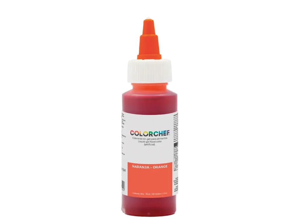 COLORCHEF GEL NARANJA 60 ML