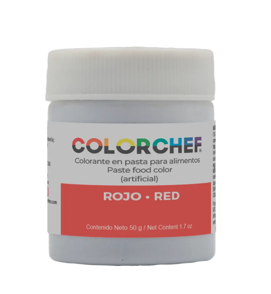 COLORCHEF PASTA ROJO 50 G
