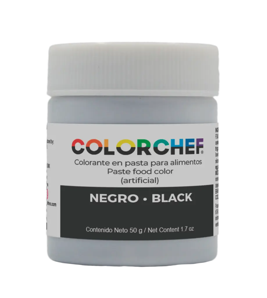 COLORCHEF PASTA NEGRO 50 G
