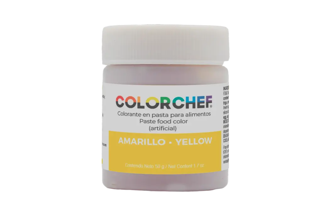 COLORCHEF PASTA AMARILLO 50 G