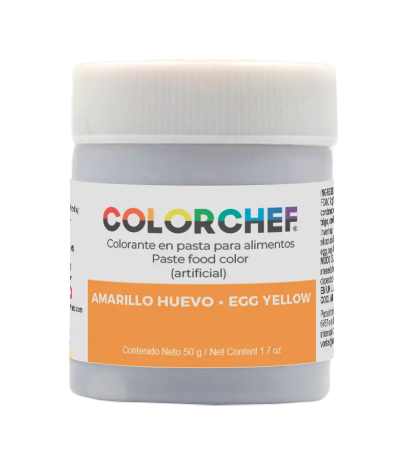 COLORCHEF PASTA AMARILLO HUEVO 50 G