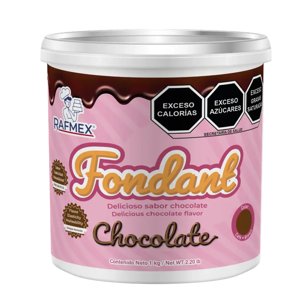 FONDANT RAFMEX CHOCOLATE 1 KG