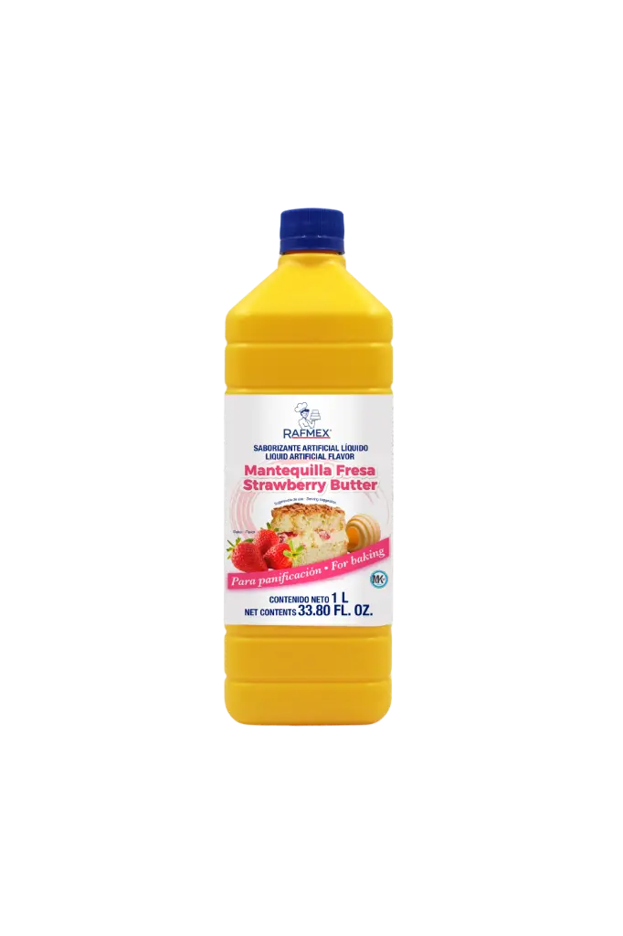 SABOR MANTEQUILLA FRESA BOT 1 LT