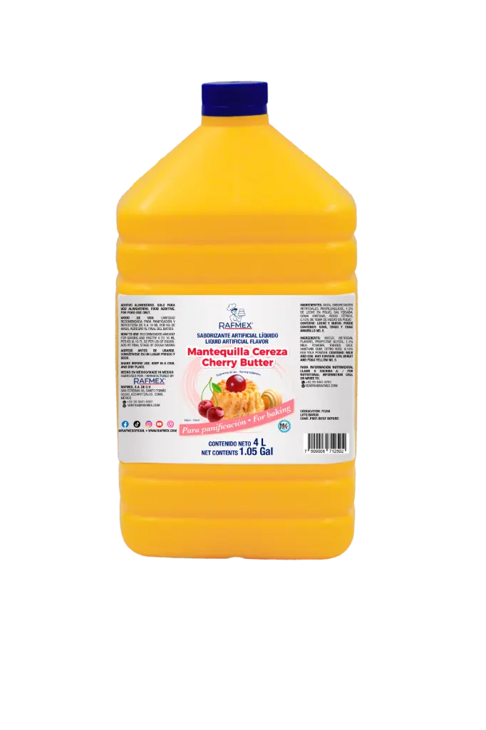 SABOR MANTEQUILLA CEREZA GARR 4 LT
