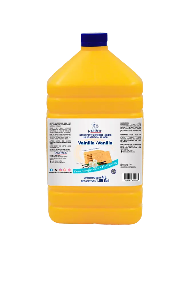 SABOR VAINILLA RAFMEX GARR 4 LT