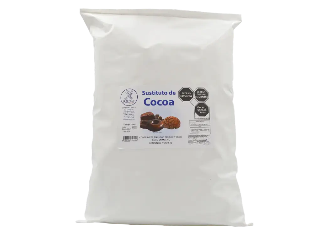 SUSTITUTO DE COCOA BOLSA 5 KG
