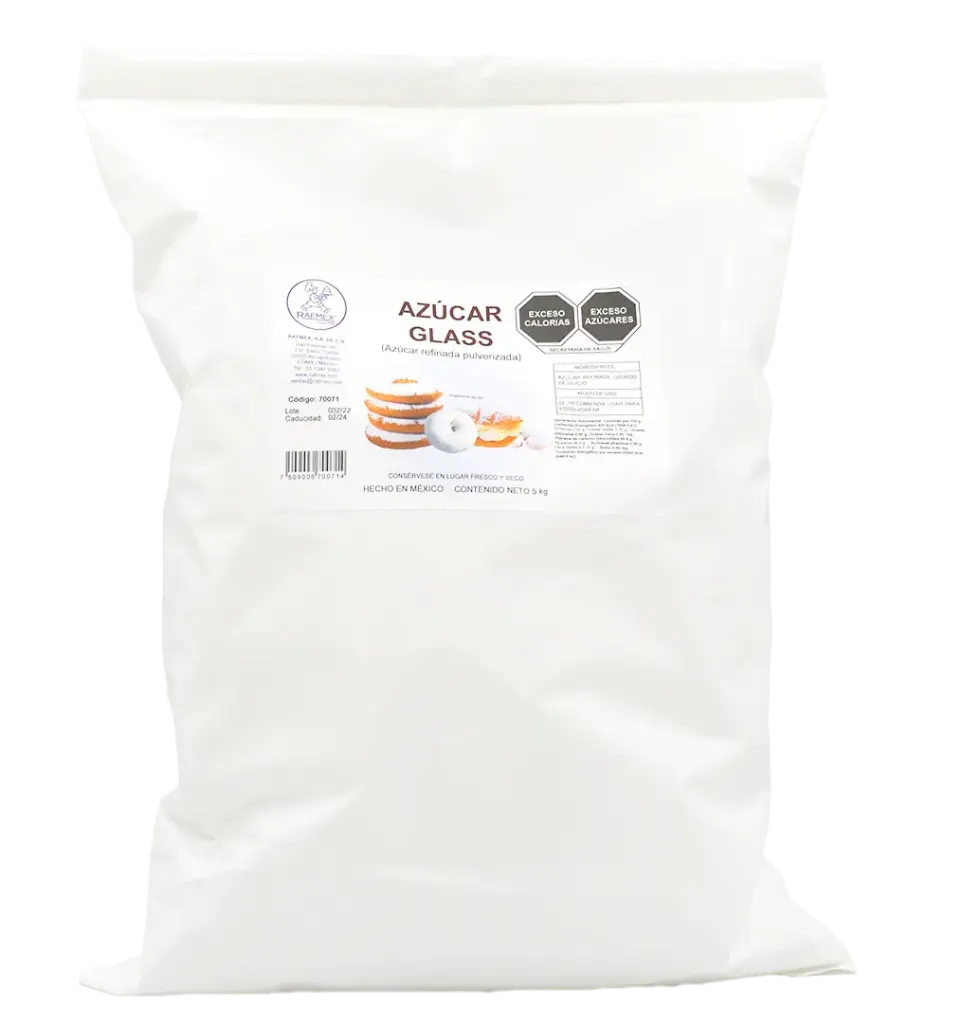 AZUCAR GLASS RAFMEX BOLSA 5 KG