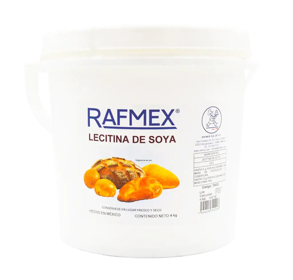LECITINA SOYA RAFMEX CUBETA 4 KG