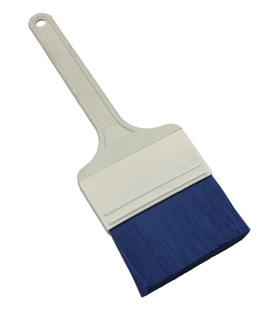 TH32563 BROCHA CERDA POLIESTER AZUL 7.5 CM