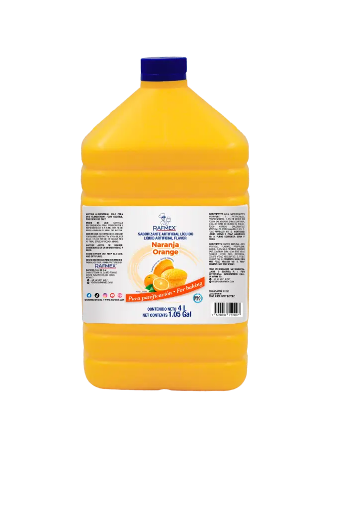 SABOR NARANJA GARR 4 LT