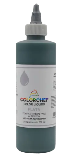 [75352] COLORCHEF LIQUIDO PLATA 250 ML