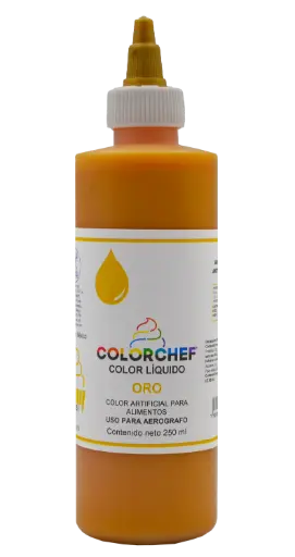 [75351] COLORCHEF LIQUIDO ORO 250 ML