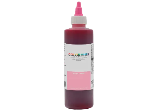 [75337] COLORCHEF LIQUIDO ROSA 250 ML