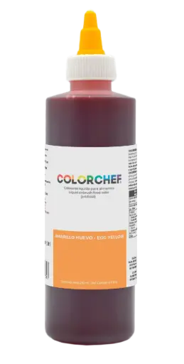 [75331] COLORCHEF LIQ AMARILLO HUEVO 250ML