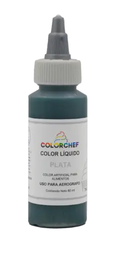 [75322] COLORCHEF LIQUIDO PLATA 60 ML