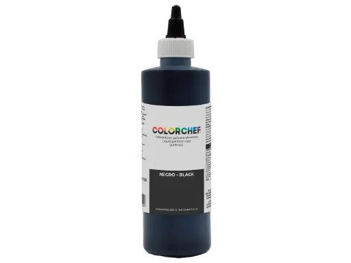 [75236] COLORCHEF GEL NEGRO 250 ML