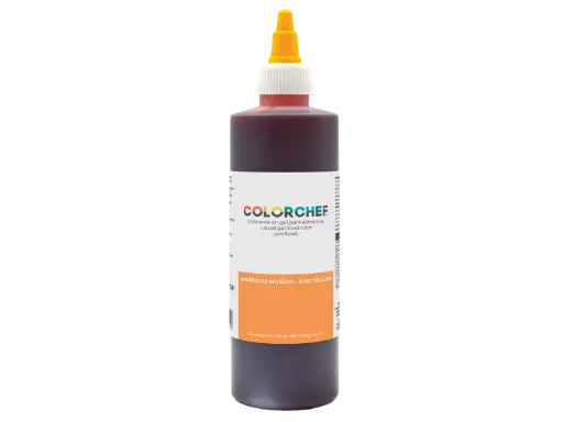 [75231] COLORCHEF GEL AMARILLO HUEVO 250ML