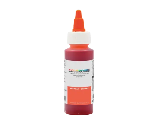 [75210] COLORCHEF GEL NARANJA 60 ML