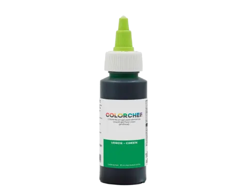 [75209] COLORCHEF GEL VERDE 60 ML
