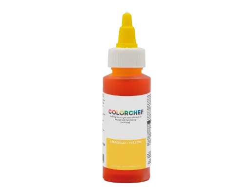[75201] COLORCHEF GEL AMARILLO HUEVO 60 ML