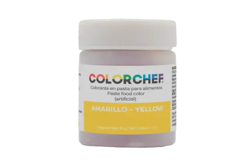[75102] COLORCHEF PASTA AMARILLO 50 G