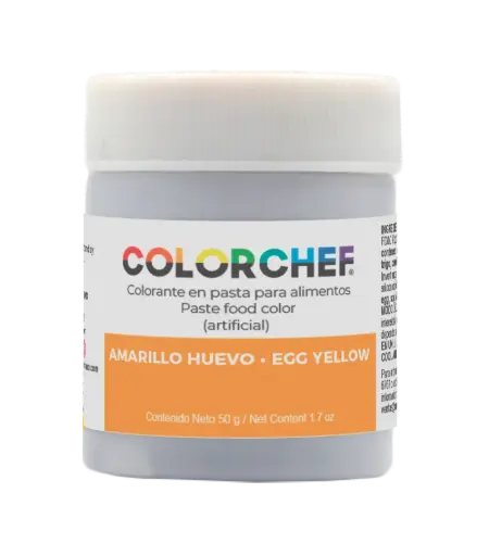 [75101] COLORCHEF PASTA AMARILLO HUEVO 50 G