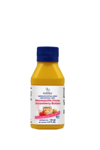[71282] SABOR MANTEQUILLA FRESA FRASCO 125 ML