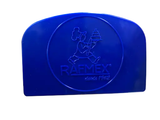 [53115] RASPADOR DE PLASTICO AZUL 14.5 X 9.5 CM